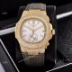 Japan Grade Copy Patek Philippe Nautilus Chrono Watches Gold Diamond Case (2)_th.jpg